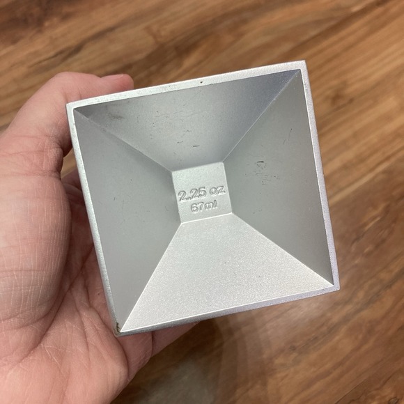 Bar Tool Bartender Jigger Cube 6 Measurements Cocktail Shaker Shot Measuring Cup - Picture 2 of 8